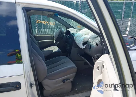 2001 Dodge Caravan Se из США, поврежденный, VIN 1B8GP25G11B110018